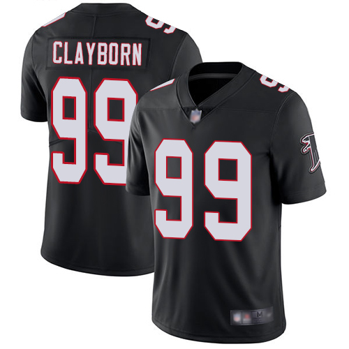 Atlanta Falcons Limited Black Men Adrian Clayborn Alternate Jersey NFL Football #99 Vapor Untouchable->women nfl jersey->Women Jersey